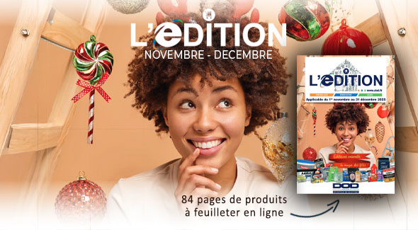 Parcourez l'Edition DOD Novembre Decembre 2025 et accédez aux milliers de produits par DOD